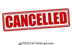 Cancelled Clip Art